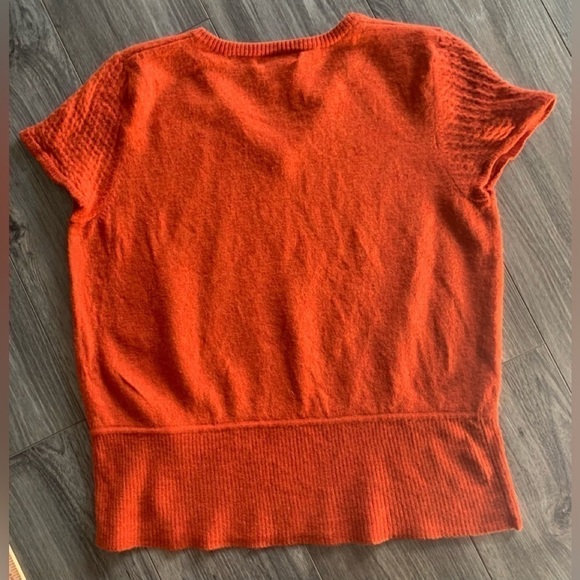 Sarah Spencer Italian merino wool Vneck layering Lagen look sweater M/L/XL - Picture 2 of 8